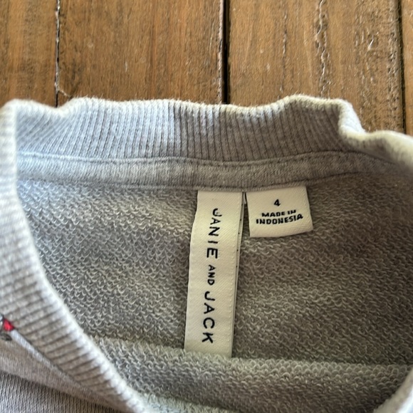 Janie and jack snoopy love sweatshirt - Picture 3 of 5